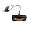 Truck-Lite Dual-Function, Flex-Lite, Led, Rectangular, Yellow, 3 Diode, Black, 12V 36203Y - alternate 6